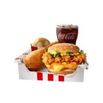 Cheezilla Box having chicken, burger and cold drink