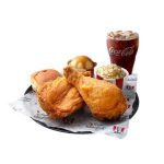 KFC Snack Plate Combo and a drink