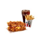Zinger Double Down Combo price